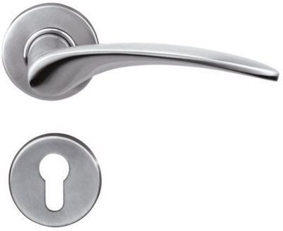 Solid Stainless Steel Lever Handle